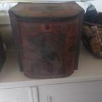 Oud groot brocante blik, Verzamelen, Ophalen of Verzenden, Gebruikt, Overige, Overige merken