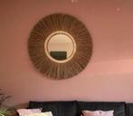 Rotan Spiegel Ibiza Stijl, Huis en Inrichting, Ophalen, Minder dan 50 cm, Zo goed als nieuw, Minder dan 100 cm