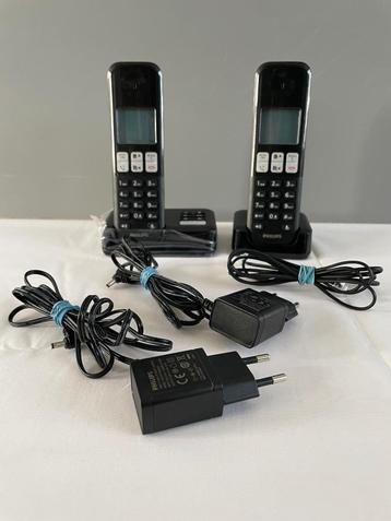 Philips Duo DECT telefoon met antwoordapparaat. ZGAN beschikbaar voor biedingen