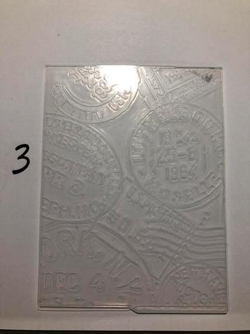 Embossing folder 3 beschikbaar voor biedingen