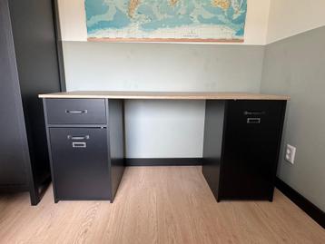 Bureau 150x60x73cm - Zwart beschikbaar voor biedingen