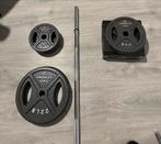 Olympische Halterschijven en Stang - Amonax, Ophalen, Nieuw, Armen, Halterset