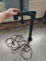 Industriële Steigerbuis Lamp E27, Gebruikt, Ophalen of Verzenden, Minder dan 100 cm, Metaal