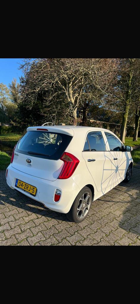 Kia Picanto 1.0 Cvvt design Edition 5-DRS 2013 Wit, Auto's, Kia, Particulier, Picanto, Benzine, A, Hatchback, Handgeschakeld, Origineel Nederlands
