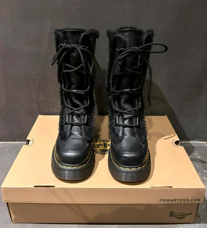 Dr Martens Buzz winter laarzen maat 40, Kleding | Dames, Schoenen, Zo goed als nieuw, Zwart, Ophalen of Verzenden