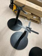 Gietijzeren onderstellen voor brasserie tafels - 6 stuks, Ophalen of Verzenden