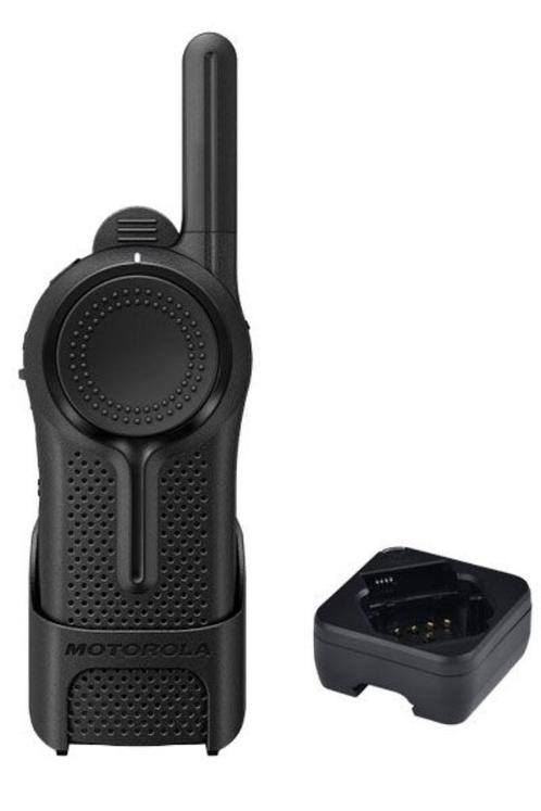 Motorola CLR446 compacte portofoon met tafellader NIEUW, Telecommunicatie, Portofoons en Walkie-talkies, Nieuw, Portofoon of Walkie-talkie
