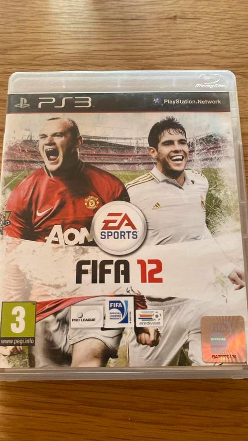 FIFA 12, Spelcomputers en Games, Games | Sony PlayStation 3, Zo goed als nieuw, Sport, 3 spelers of meer, Vanaf 3 jaar, Ophalen of Verzenden