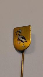 Den Haag Ooievaar Speldje, Verzamelen, Ophalen of Verzenden, Gebruikt, Overige onderwerpen