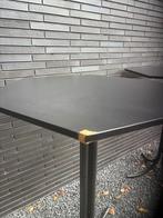 2 Inklapbare Zwarte Statafels - 6 Hoekig, Huis en Inrichting, Tafels | Statafels, Ophalen, Gebruikt