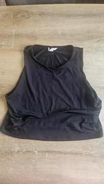 Zwart glimmende H&M dubbeltop mouwloos topje,croptop maat xl, Kleding | Dames, H&M, Zwart, Maat 46/48 (XL) of groter, Nieuw
