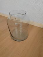 Vaas doorzichtig, Overige kleuren, Ophalen of Verzenden, Minder dan 50 cm, Glas