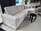 Direct leverbaar| Boucle hoekbank | cirkel eiland | Utrecht, Huis en Inrichting, Ophalen, 125 tot 150 cm, Metaal, 4131 NH