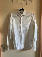 Overhemd Stangata wit/blauw, Kleding | Heren, Overhemden, Stangata, Blauw, Zo goed als nieuw, Halswijdte 39/40 (M)