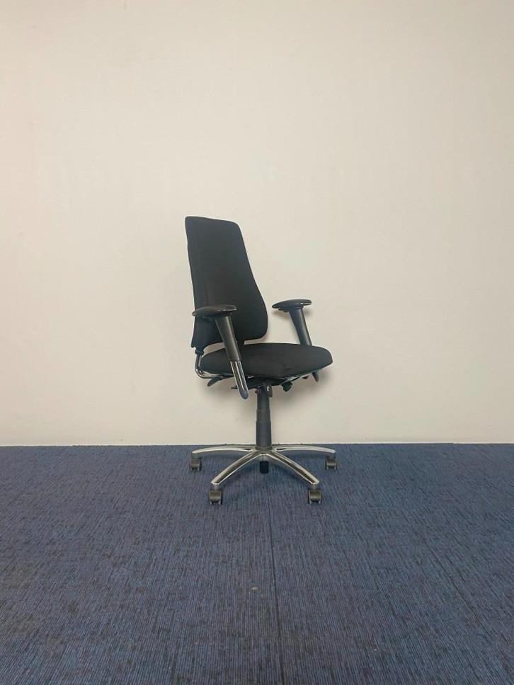 1 x Bureaustoel Axia BMA Max - nieuw zwart gestoffeerd, Huis en Inrichting, Bureaustoelen, Gebruikt, Bureaustoel, Zwart, Ergonomisch