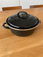 BK Fortalit Emaille Braadpan 24cm/2.5L zwart, Huis en Inrichting, Keuken | Potten en Pannen, Overige materialen, Ophalen of Verzenden