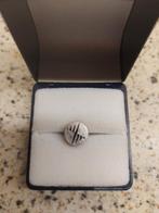 Vintage Zilveren Pin met Geometrisch Design, Sieraden, Tassen en Uiterlijk, Manchetknopen, Ophalen of Verzenden, Zo goed als nieuw