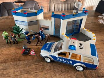 Playmobil Politie Set, auto bureau gevangenis paard etc beschikbaar voor biedingen