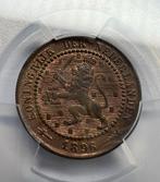 Nederland. Wilhelmina. 1 Cent 1896. PCGS MS64RB, Postzegels en Munten, Munten | Nederland, Ophalen of Verzenden, Koningin Wilhelmina