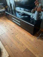 Zwart hoogglans tv kast, Ophalen, Gebruikt, 150 tot 200 cm, Minder dan 100 cm