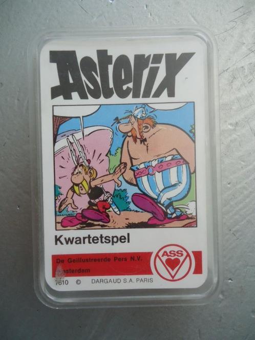 Asterix kwartetspel 1972, Verzamelen, Stripfiguren, Gebruikt, Boek of Spel, Asterix en Obelix, Ophalen of Verzenden