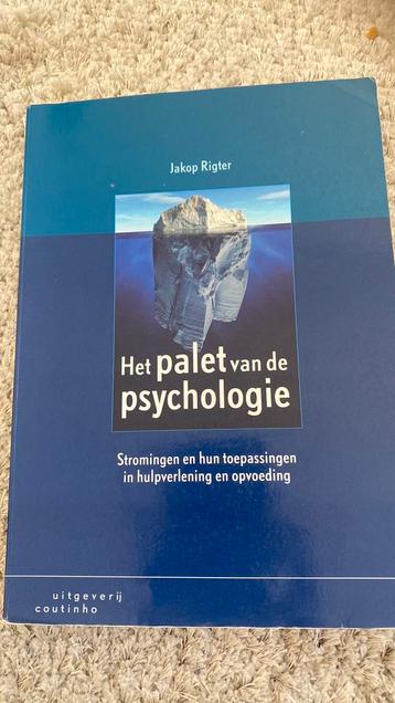 Jakop Rigter - Het palet van de psychologie beschikbaar voor biedingen