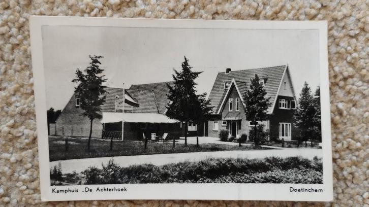 Oude ansichtkaart Kamphuis De Achterhoek Doetinchem, Verzamelen, Ansichtkaarten | Nederland, Gelopen, Gelderland, 1940 tot 1960