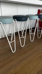 Set of 4 Midj Apelle JUMP H65 Bar Stools – Designer Italian, 4 krukken, Ophalen of Verzenden, Gebruikt, Metaal