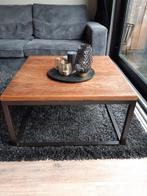 Te koop mooie industrieëlen salontafel /koffietafel, 50 tot 100 cm, Minder dan 50 cm, Industrieel, Metaal