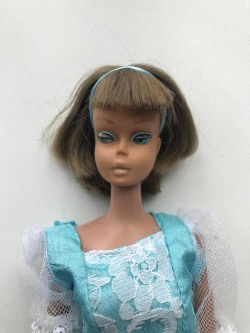 Barbie American Girl lang haar hoge kleur 1958, Verzamelen, Poppen, Gebruikt, Pop, Ophalen of Verzenden