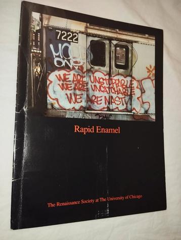 Rapid Enamel, graffiti magazine catalog 1984 beschikbaar voor biedingen