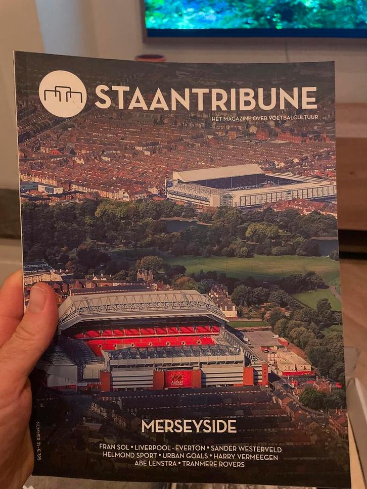 Staan Tribune - Voetbalcultuur Magazine, Boeken, Tijdschriften en Kranten, Zo goed als nieuw, Sport en Vrije tijd, Ophalen of Verzenden
