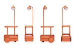 Fatboy Jolly Trolley Tangerine, Ophalen, Nieuw