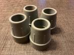 Rubber Doppen 25mm ... Kruk of Looprek .... 4 stuks, Diversen, Verpleegmiddelen, Ophalen, Nieuw