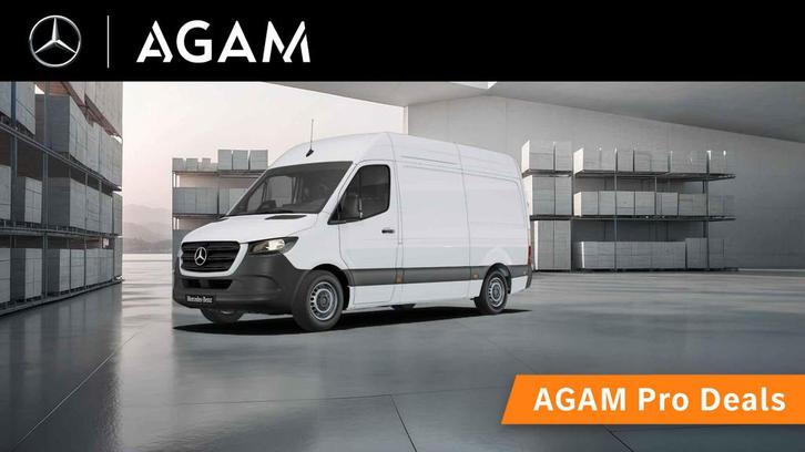 Mercedes-Benz Sprinter 315 CDI L2H2 Pro 3.500kg trekgewicht, Auto's, Bestelauto's, Bedrijf, Te koop, Mercedes-Benz Certified, ABS