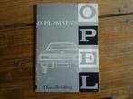 Opel Diplomat-A V8 instructieboekje NL nr 260 ZGAN 1964, Ophalen of Verzenden