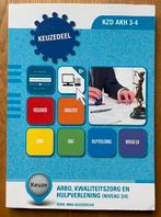 Schoolboek / studieboek arbo, kwaliteitszorg & hulpverlening, Boeken, Ophalen of Verzenden, Beta, Nieuw, MBO