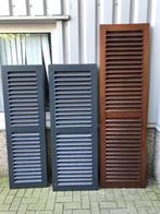 Set van 18 massieve meranti louvre raamluiken, Doe-het-zelf en Verbouw, Deuren en Horren, La belle porte, Jurgen.hoogenboezem@gmail.com