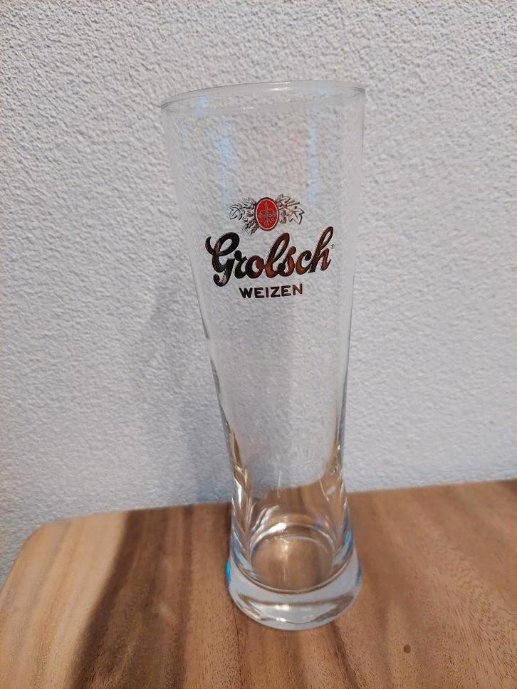 Bier glas: Grolsch Weizen, Verzamelen, Biermerken, Zo goed als nieuw, Glas of Glazen, Grolsch, Ophalen of Verzenden