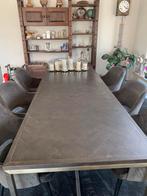 Riviera Maison Costa mesa eettafel, Huis en Inrichting, Tafels | Eettafels, Ophalen, Eikenhout, 200 cm of meer, 50 tot 100 cm