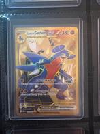 Cynthia's Garchomp EX - Gouden Pokémonkaart, Ophalen of Verzenden, Zo goed als nieuw, Losse kaart, Foil