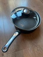 Tefal hapjespan met deksel, Huis en Inrichting, Keuken | Potten en Pannen, Ophalen, Gebruikt, Koekenpan of Braadpan