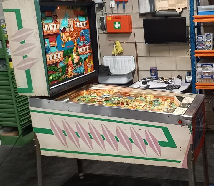 Flipperkast Shangri-La, Verzamelen, Automaten | Flipperkasten, Gebruikt, Overige soorten, Flipperkast, Williams, Ophalen