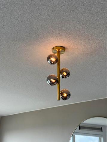 Lucide Tycho plafond lamp mat goud beschikbaar voor biedingen