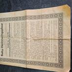 origineel blad van de geboorte van Princess Beatrix 1938, Ophalen of Verzenden, Gebruikt, Tijdschrift of Boek