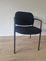 Ahrend 320 vergaderstoel – zwart stof - 5,-, Ophalen, Zo goed als nieuw, Zwart