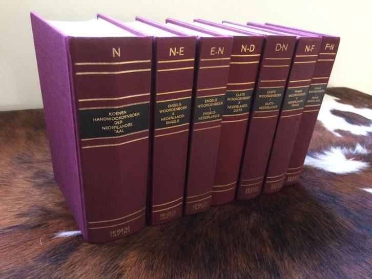 woordenboeken - Wolters - NL - E - F - D , Boeken, Woordenboeken, Zo goed als nieuw, Nederlands, Koenen of Wolters, Ophalen of Verzenden