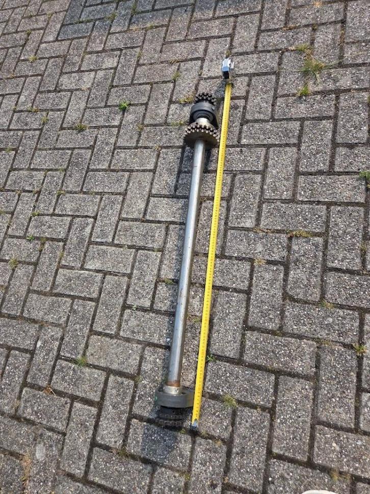 Stalen as met dubbele tandwielen, Auto-onderdelen, Vrachtwagen-onderdelen, Overige merken, Ophalen of Verzenden