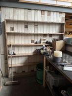 Wandkast Steigerhout, Huis en Inrichting, Kasten | Wandmeubels, Ophalen, Met plank(en), Gebruikt, Minder dan 25 cm