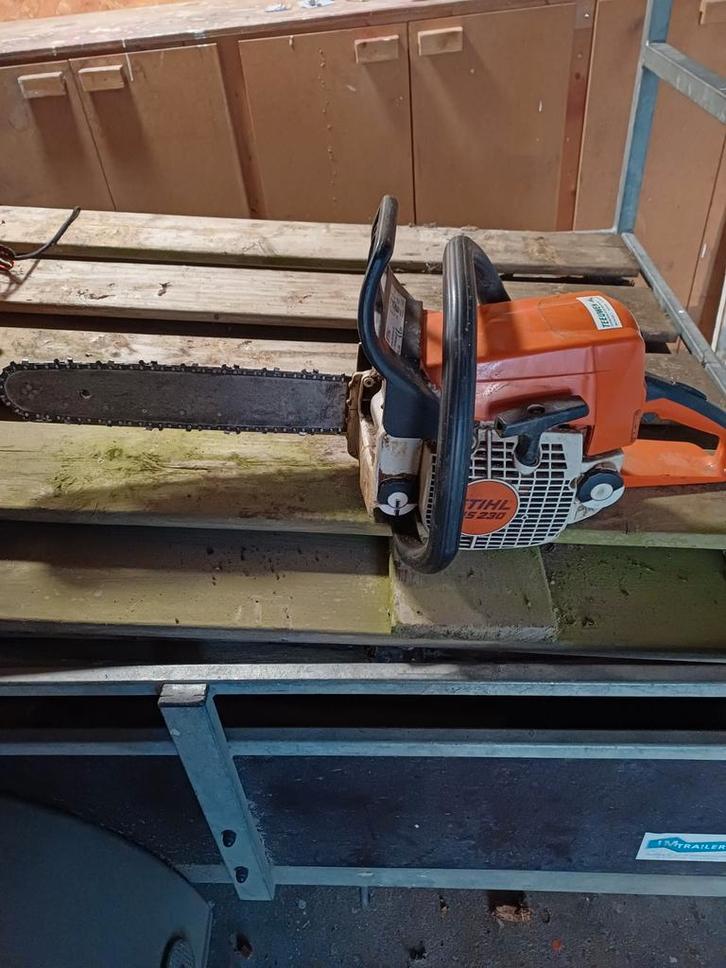 stihl MS 230, Tuin en Terras, Hand-tuingereedschap, Gebruikt, Overige soorten, Ophalen